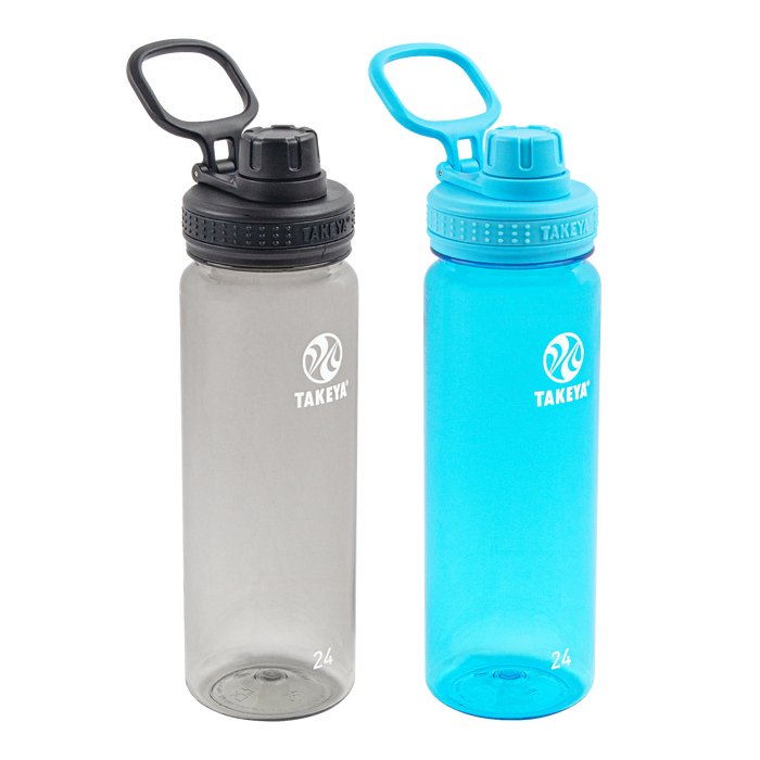 Tritan Water Bottle Bundle With Spout Lid (2 Pack) P4