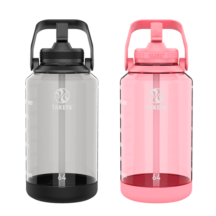 Tritan Motivational Bottle Bundle With Straw Lid (2 Pack) E5