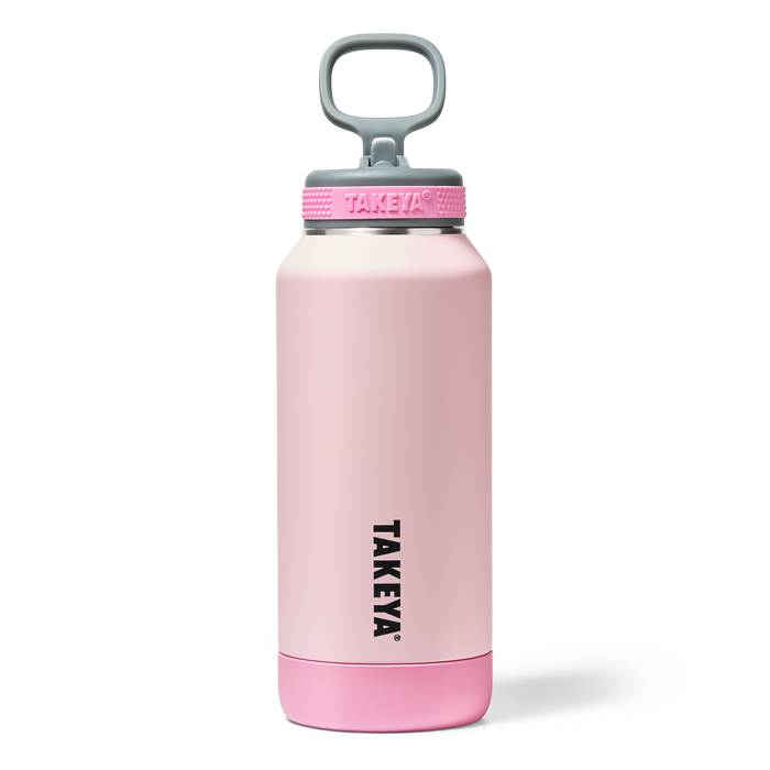 Sport Soft Touch Water Bottle With Straw Lid I9